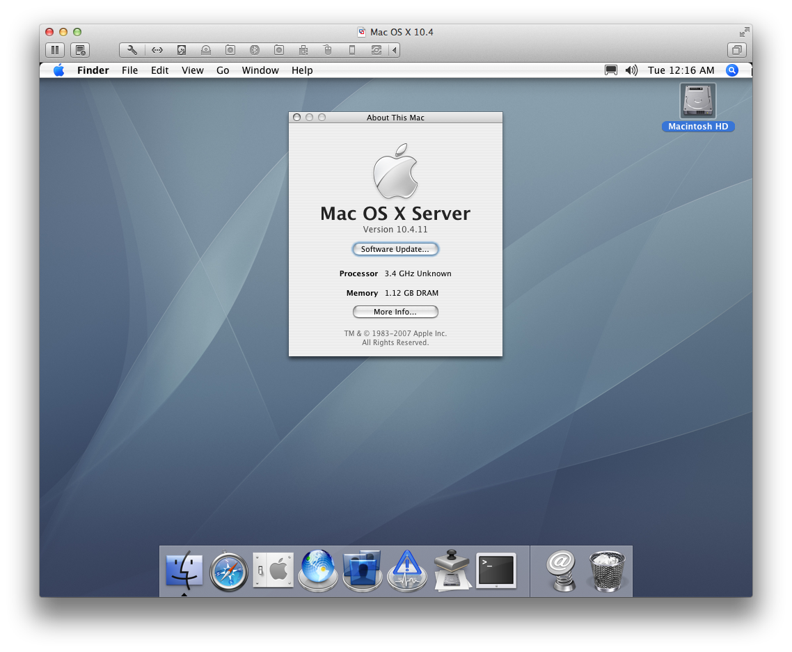 mac emulator 10.7.5 dos